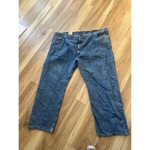 Vintage Levis 505 Jeans Mens 54x30 Blue Straight Fit 100% Cotton Denim 90s Y2K